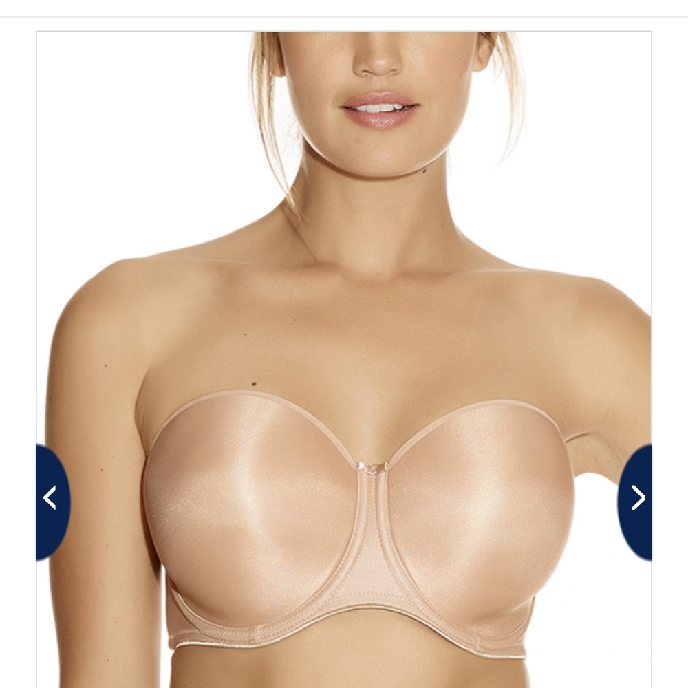 Fantasie Nude Strapless Bra with Underwire Support